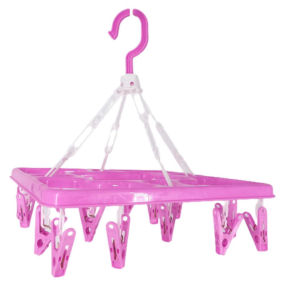 Horquillero de Plástico Cuadrado 16 Horquillas