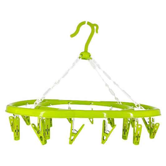 Horquillero de Plástico Homestar 24 Clips - Surtido