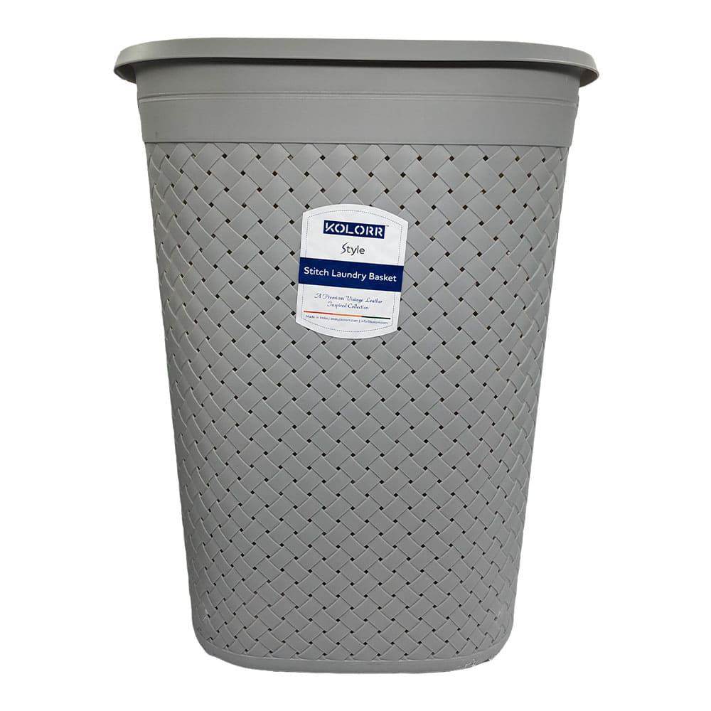 Canasta Para Ropa Lotus Con Tapa Plástico 44 cm x 60 cm x 33 cm - Surtido