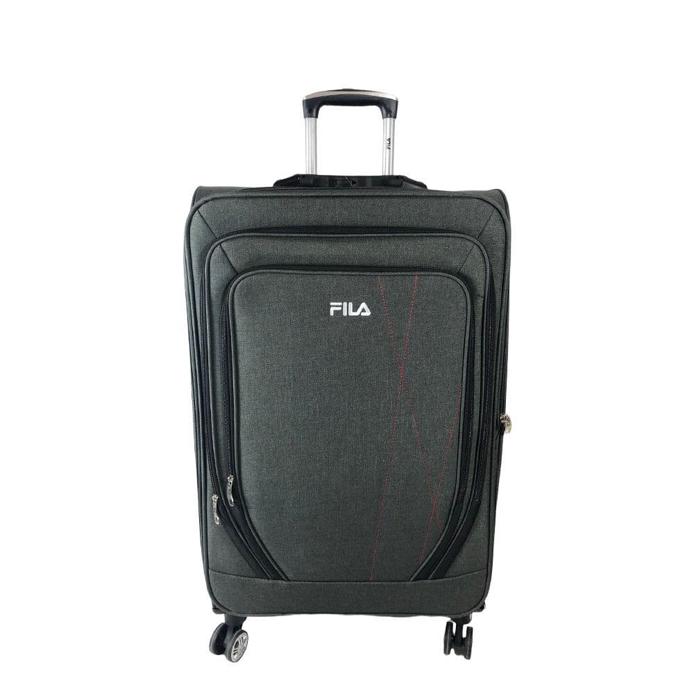 Maleta Lisa Fila Gris Oscuro 24" de 8 Ruedas