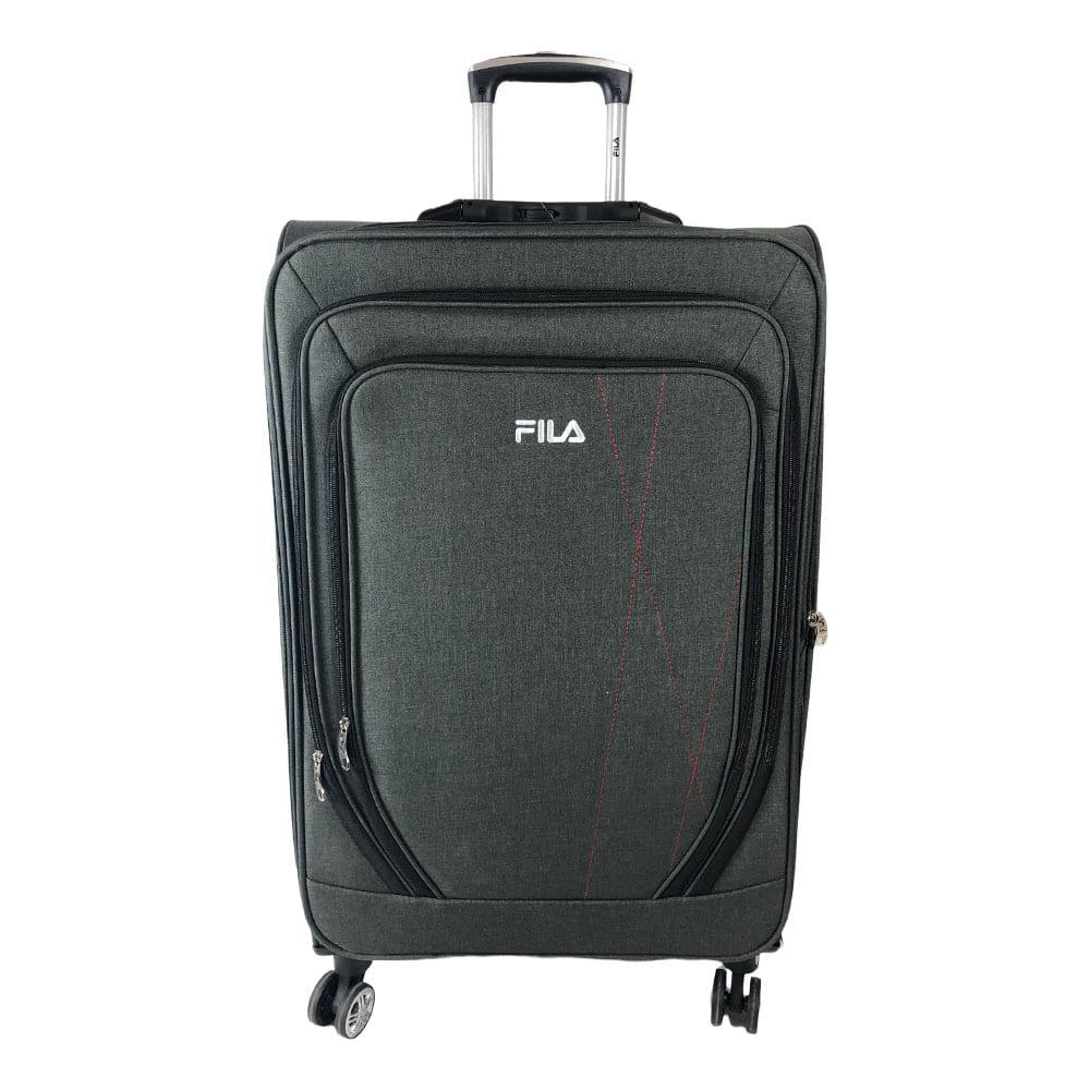 Maleta Lisa Fila Gris Oscuro 28" de 8 Ruedas