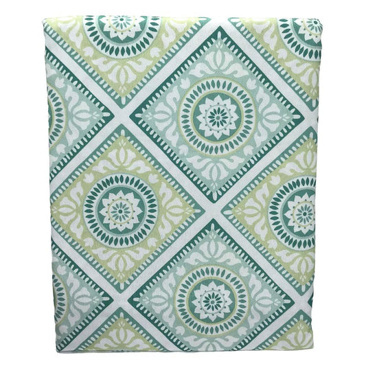 Mantel de Tela Home Accents Rectangular Estampado 60" x 104"