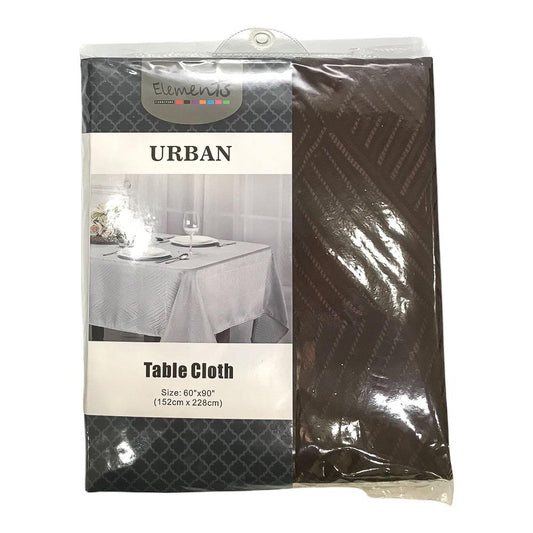 Mantel de Tela Elements Furniture Urban 60" x 90" - Chocolate
