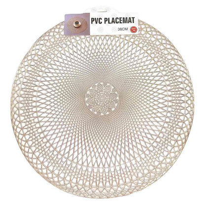 Individual Home Elegance de Plástico Redondo 38 cm - Surtido