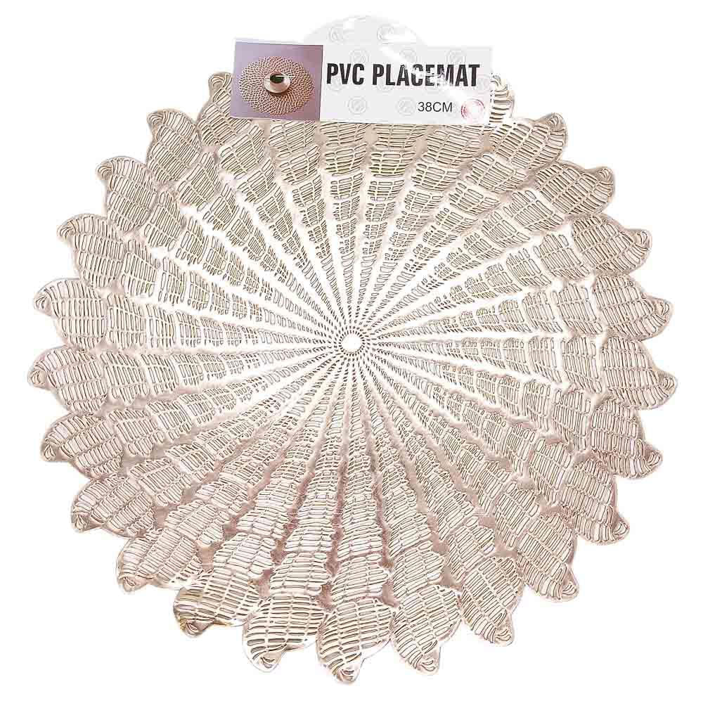 Individual Home Elegance de Plástico Redondo 38 cm - Surtido
