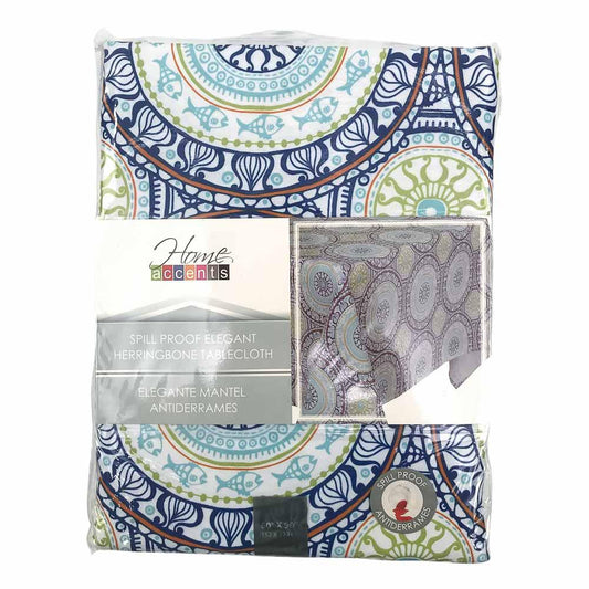 Mantel de Tela Home Accents Estampado 60" x 90"