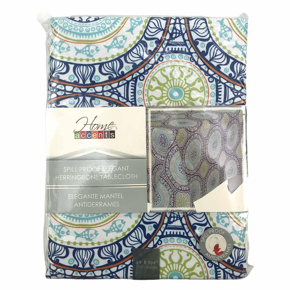 Mantel de Tela Home Accents Estampado 60" x 104"