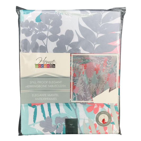 Mantel de Tela Home Accents Estampado Redondo 70"