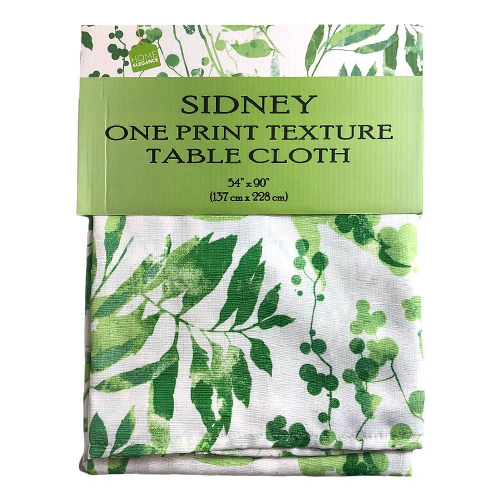 Mantel de Mesa Home Elegance Sidney 54" x 90" - Lima Oscuro