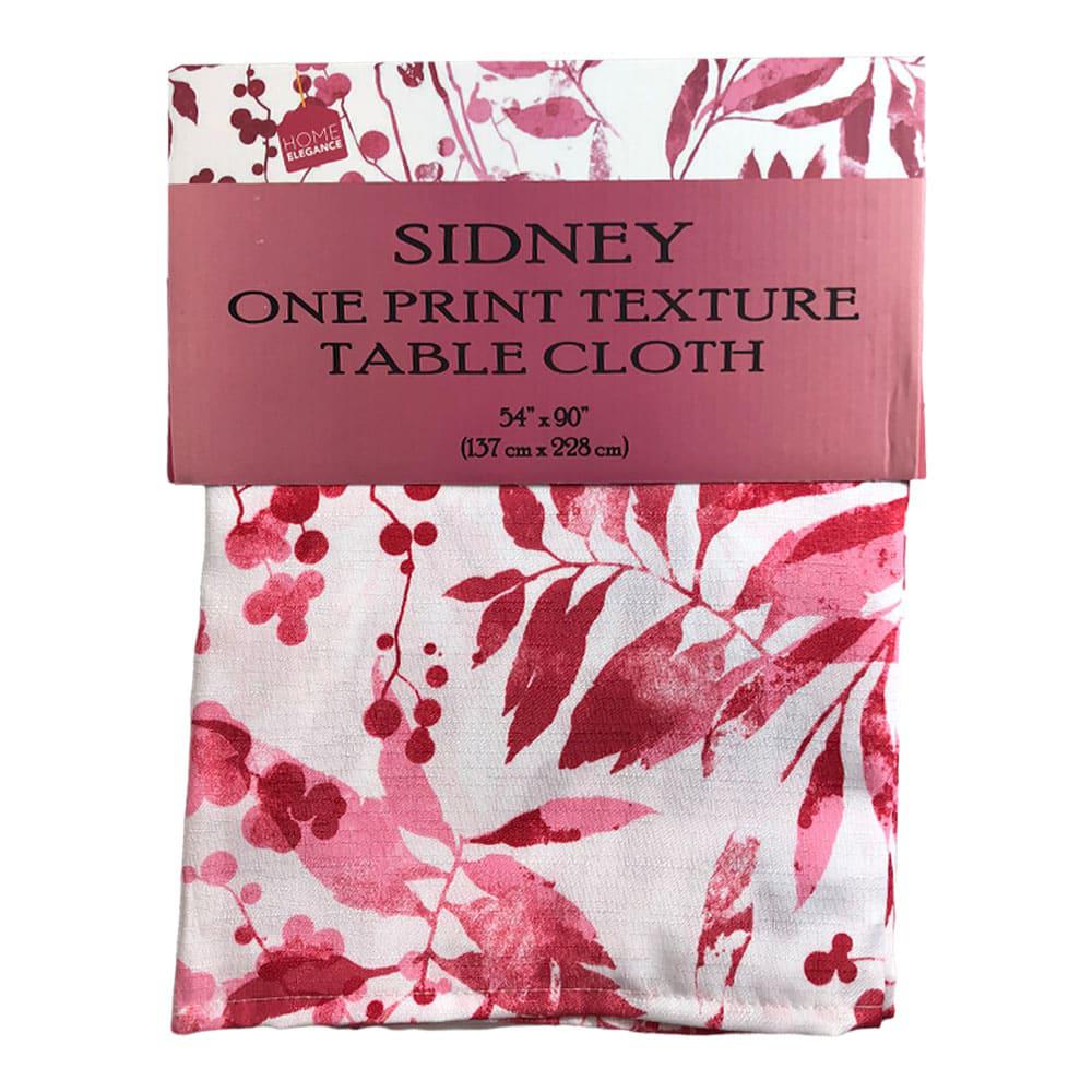 Mantel de Mesa Home Elegance Sidney 54" x 90" - Rojo