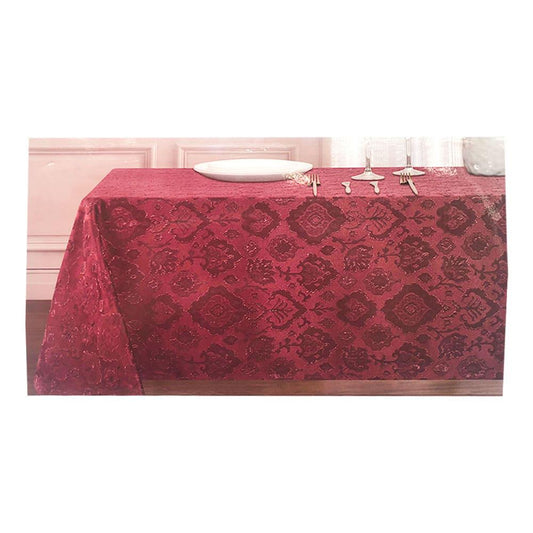 Mantel de Tela Regal Home Astoria 54" x 84" - Rojo Oscuro