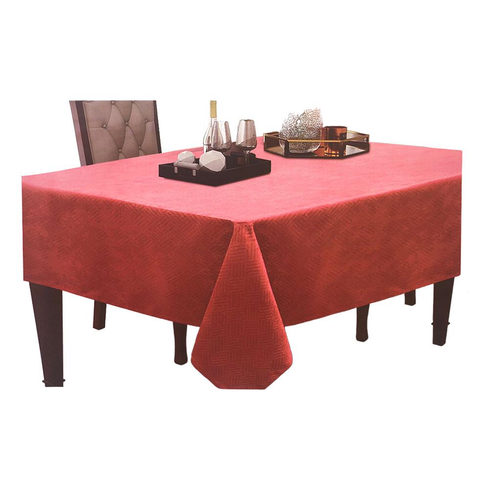 Mantel de Tela Regal Home Boston 54" x 84" - Rojo Oscuro