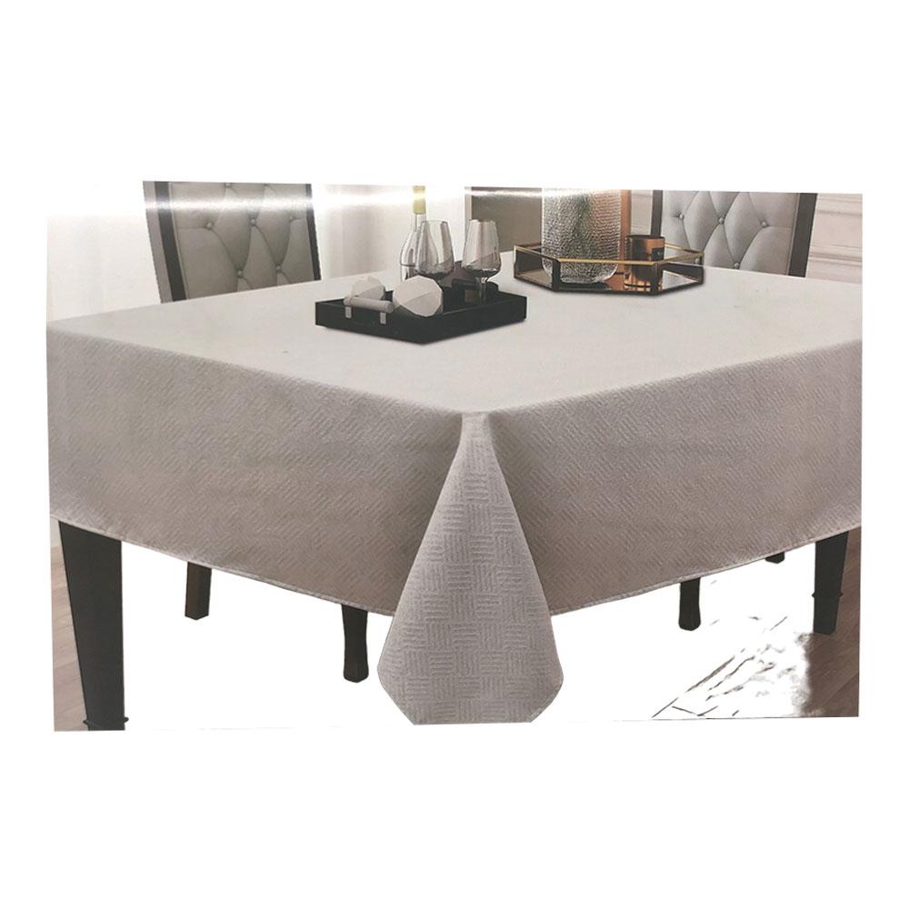 Mantel de Tela Regal Home Boston 54" x 84" - Gris Claro