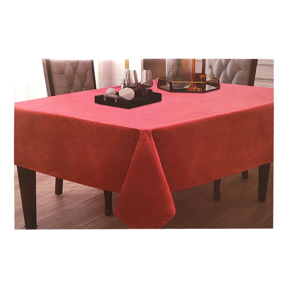 Mantel de Tela Regal Home Boston 54" x 104" - Rojo Oscuro
