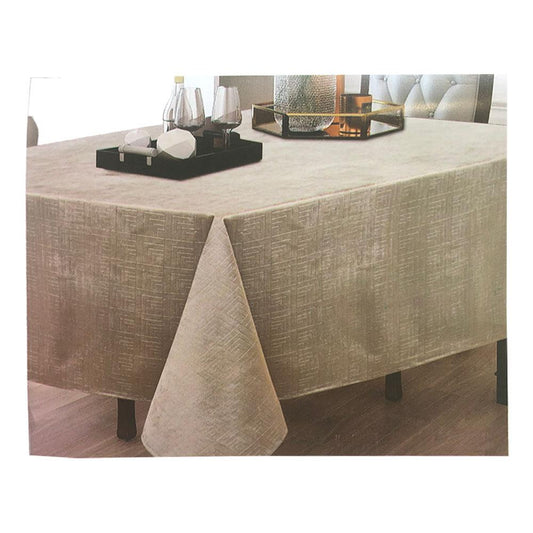 Mantel de Tela Regal Home Toscana 54" x 84" - Beige Oscuro