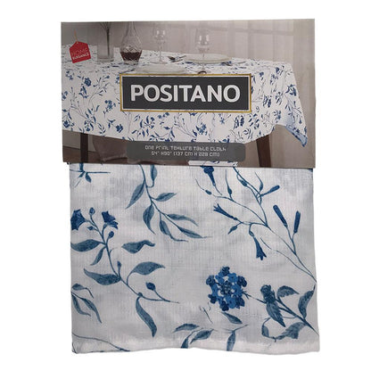 Mantel de Mesa Home Elegance Positano 54" x 90" - Azul