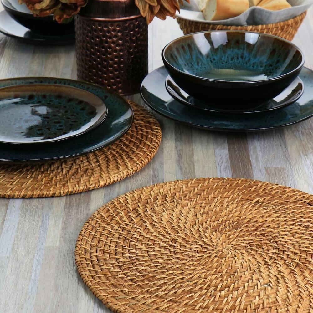 Individual Redondo Martha Stewart Seawell de Mimbre