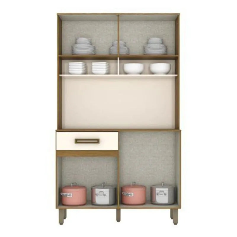 Mueble de Cocina Henn Mdf Nature/Off White