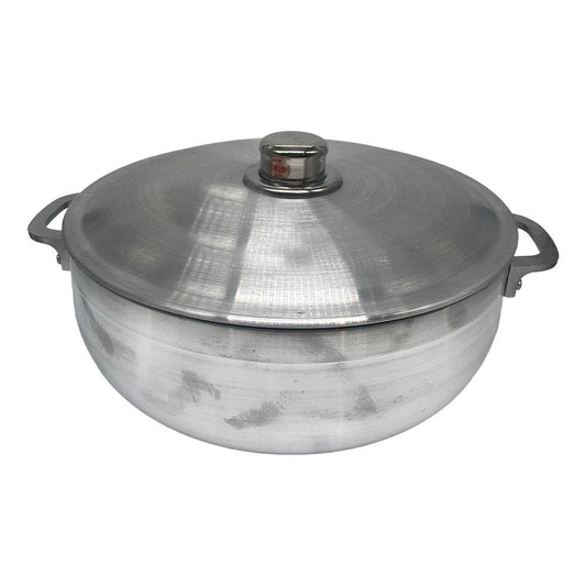 Paila de Aluminio Lotus Con Tapa 30 cm