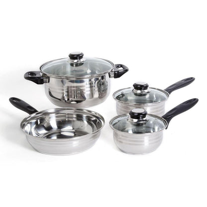 Set de Ollas Gibson Lybra de Aluminio 7 Piezas