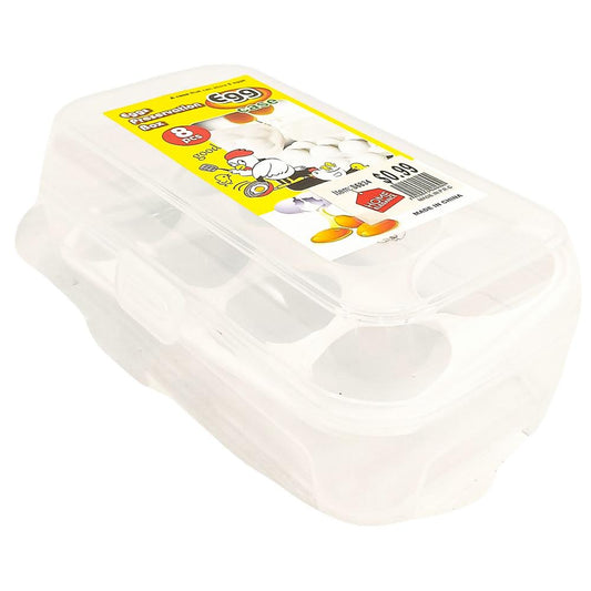 Portahuevo Plástico Home Elegance Con Tapa