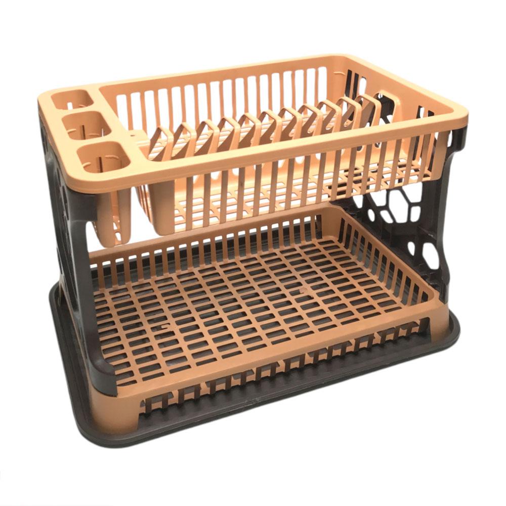 Escurridor Burak Plastik Plástico 11" x 16" de 2 Niveles