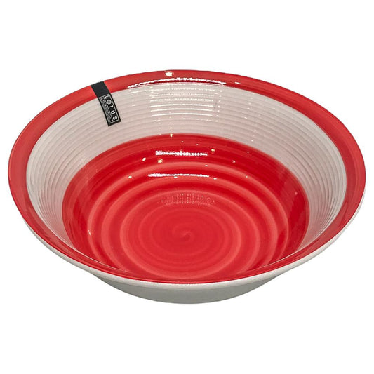 Plato Hondo de Cerámica Lotus