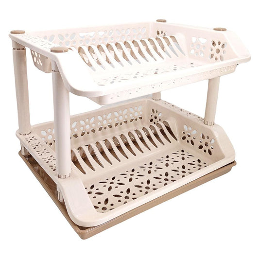 Escurridor Plástico de 2 Niveles Home Elegance - Surtido