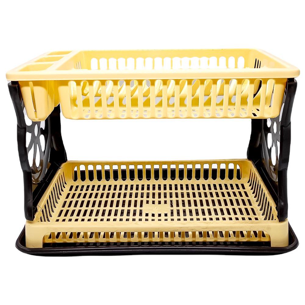 Escurridor de Metal Mandella Home & Garden Con Base 41 cm x 26 cm x 28 cm