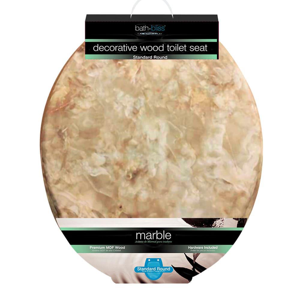 Asiento Para Inodoro Bath Bliss Con Tapa Dura