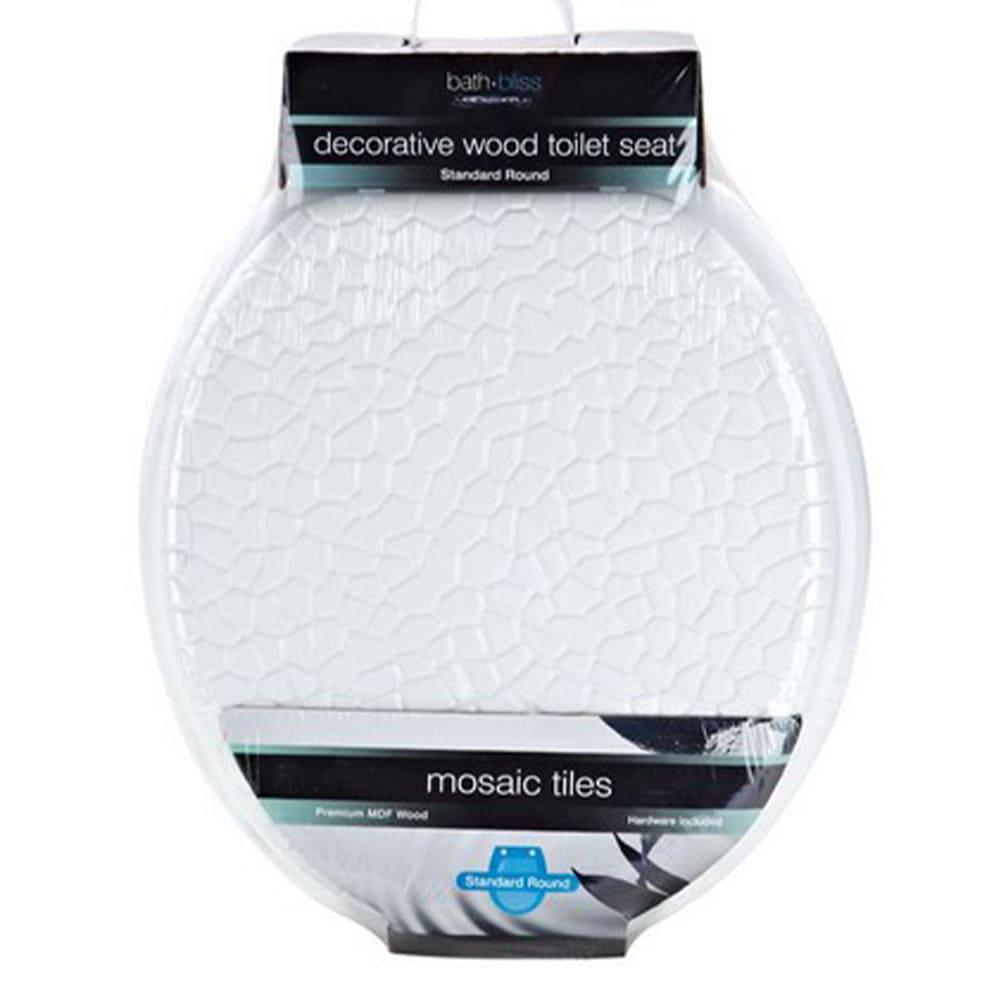 Asiento Para Inodoro Bath Bliss Con Tapa Dura