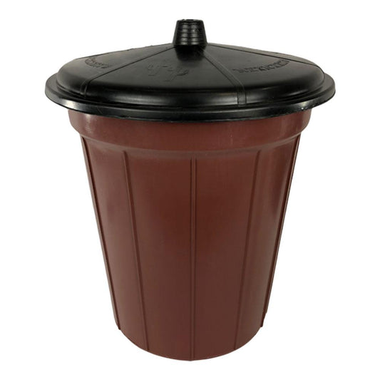 Basurero Plástico Homestar con Tapa 28 L - Surtido