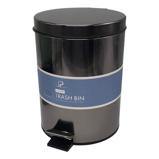 Basurero Jade Park de Metal
