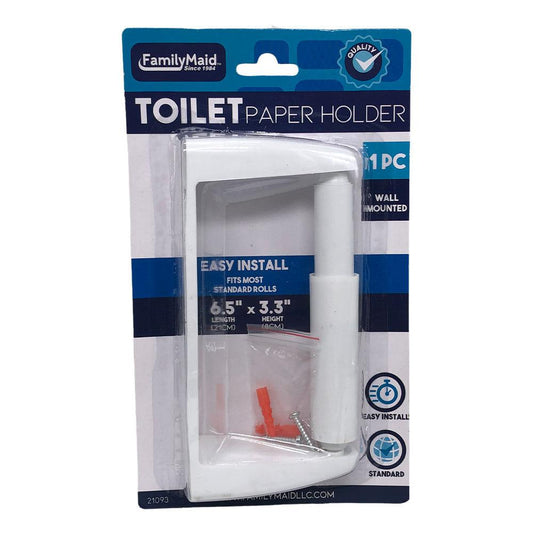 Porta Papel Higiénico Family Maid de Plástico 6.5" x 3.3"