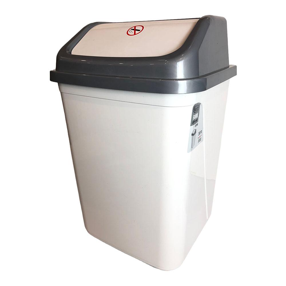 Basurero Violet House Con Tapa Vaivén 30 L - Surtido