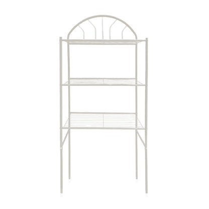 Mueble Para Baño 3 Niveles Metal White