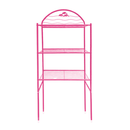 Mueble Para Baño 3 Niveles Metal Pink