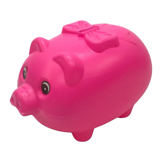 Alcancía Plástica Home Elegance de Cochinito 20 cm x 10 cm x 12 cm - Surtido