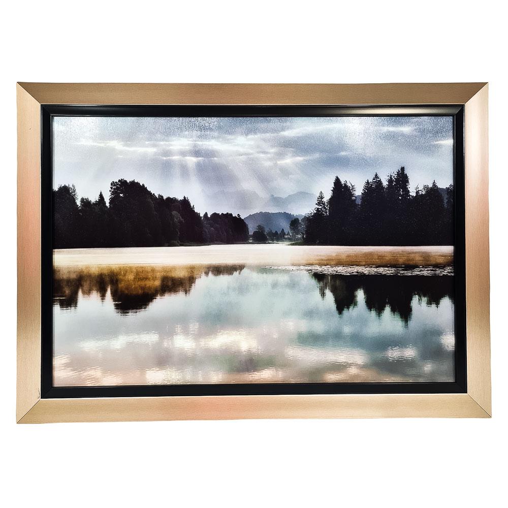 Cuadro Con Marco de Madera Elico 29'' x 41''