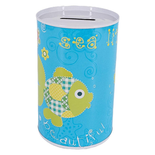 Alcancia de Metal Home Elegance 12.5 cm x 8 cm - Surtido