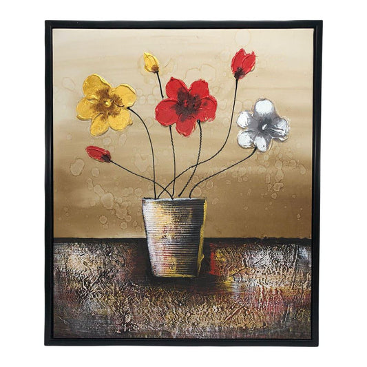 Cuadro Decorativo Home Elegance de Oleo 53 cm x 63 cm - Surtido