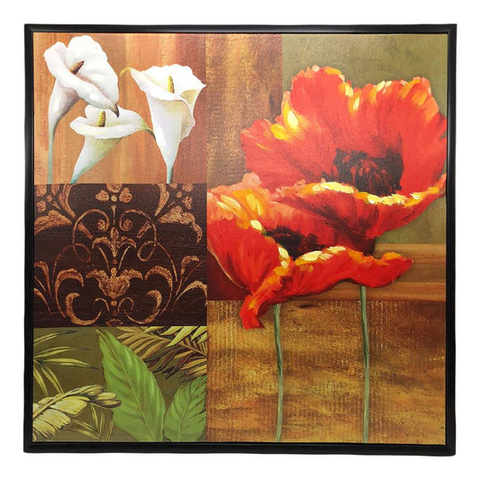 Cuadro Decorativo Home Elegance Oleo 63 cm x 63 cm - Surtido