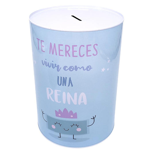 Alcancía Home Elegance de Metal 15 cm x 21 cm - Surtido