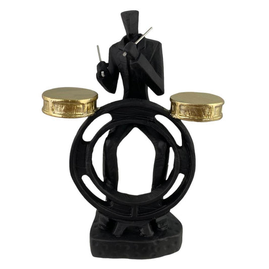 Adorno Decorativo Concept Life Músico Tambor Sundance