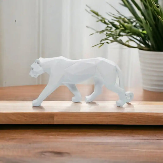 Tigre de Cerámica Home Elegance Blanco