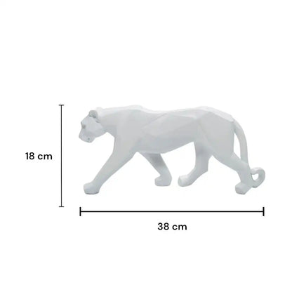 Tigre de Cerámica Home Elegance Blanco