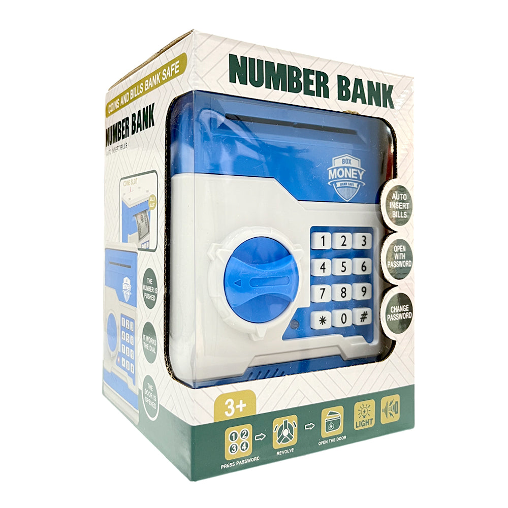 Alcancía Caja Fuerte Para Monedas Y Billetes Infantil Home Elegance Surtido