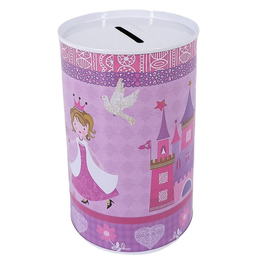 Alcancía de Metal Home Elegance Para Niña 12.5 cm x 8 cm