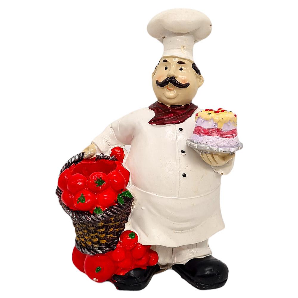 Adorno Decorativo Chef Home Elegance de Cerámica