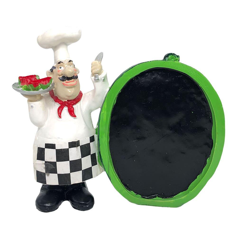 Adorno Decorativo Home Elegance Chef 8" x 7"